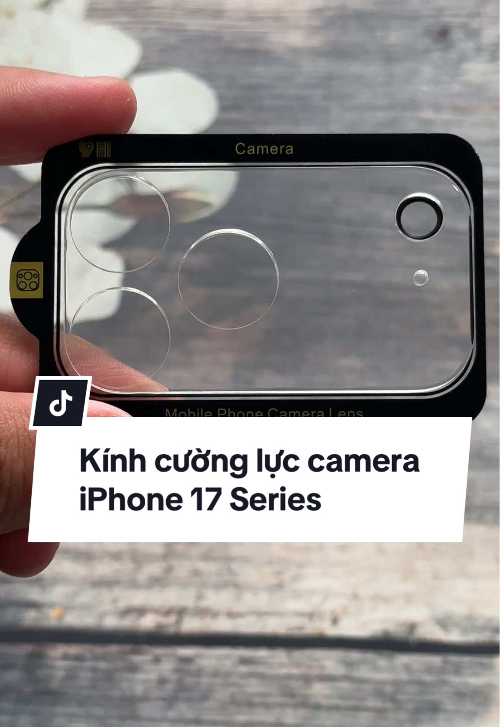 Kính cường lực camera iPhone 17 Promax Pro Max Air Base #iphone17promax #iphone17air #iphone17pro #iphone17 #baovecameraiphone 