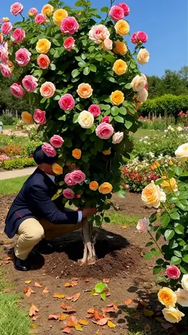 The roses blooming like waterfalls are so charming 🥰The discount continues 💪🏻 #roseseeds #roseplant #climbingroses #growwithme #seedstarting