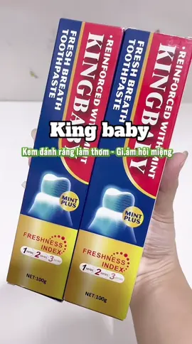 #Kemdanhrangkingbaby #kingbaby#chamsocrangmieng #xuhuong#review
