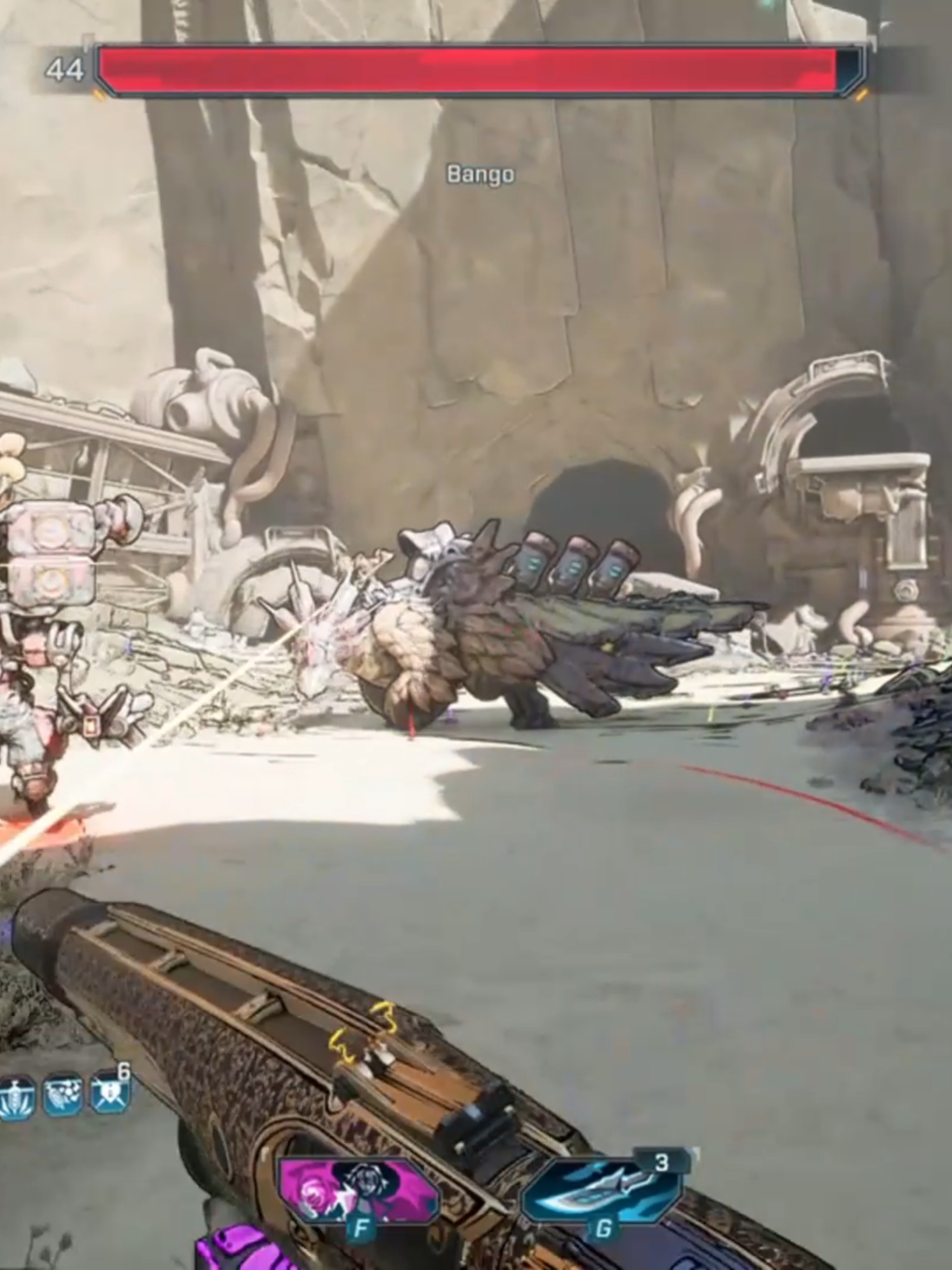 Any spread launcher and Vex’s bleed skill… fair and balanced. #borderlands #borderlands4 #viral #fyp #foryoupage