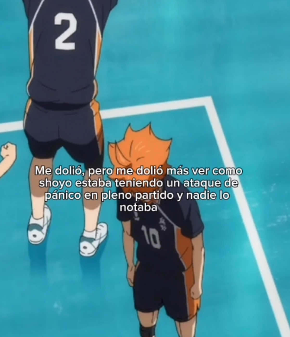 bueno más bien “silencioso” y Kageyama logró notarlo después 😔 #parati #haikyuu #hinatashoyo #fyppppppppシ゚ 