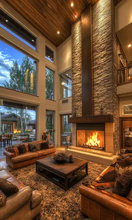 Cozy fireplace 💕 #cozy #relax #dreamplace #cozylife #cozyvibes 