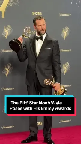 #NoahWyle is officially an #Emmys winner for his role as Dr. Michael “Robby” Robinavitch on #ThePitt. 🌟