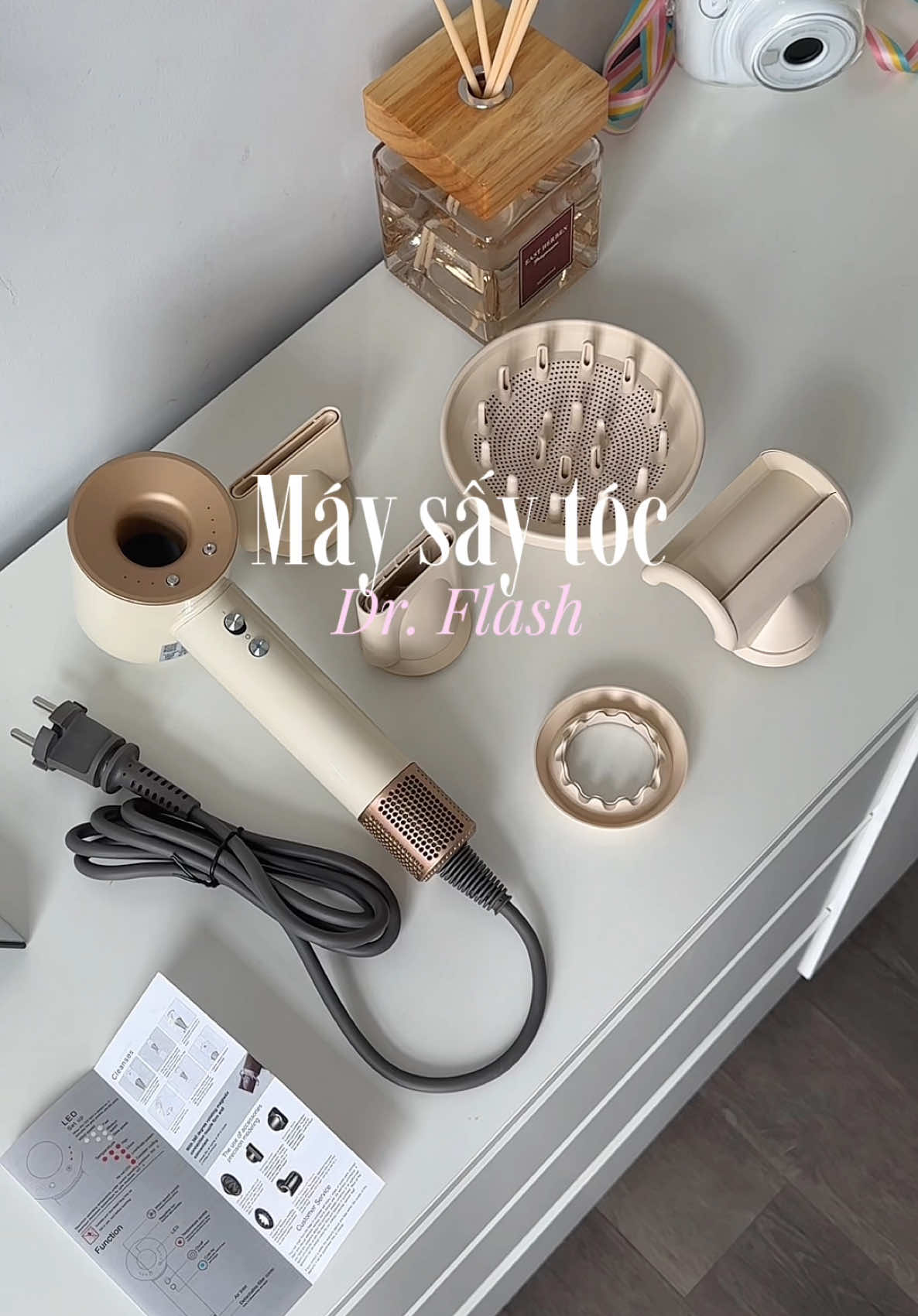 Trông ẻm nhỏ xinh vậy thôi mà lực mạnh ấn tượng nha ✨ #drflash #maysaytoc #maysay #chamtoc 