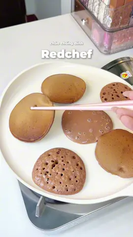 chảo chống dính mới nhà Redchef , rán bánh  , chiên trứng  - xúc xích , rất tiện luôn 🥞 🍳 #redchef #chaochongdinh #redchefpan #dungcunhabep #thaothichriviu 