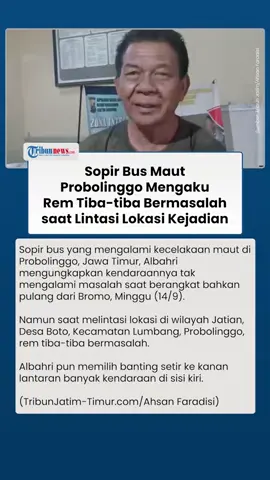 Pengakuan Supir Bus #probolinggo #jember 