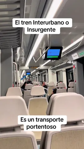 #cdmx #toluca #tren #interurbano #insurgente