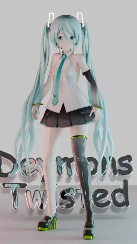 whiplash Miku #dance #art #song #blender #miku 