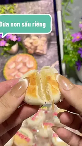 Bánh pía nhân dừa non sầu riêng #tieungoc #cachlai #banhpia #banhpianhanduanonsaurieng #tandanloi 
