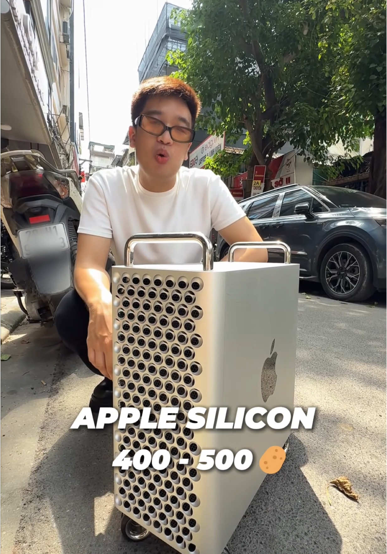 Máy bào phomai Mac Pro trị giá 400 củ. #LearnOnTikTok #Novagr #ThanhCongNghe #education 