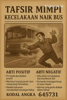 mimpi kecelakaan naik bus KODAL SI D NE Y LOH TOH HARI INI #fyp #kodal #foryoupage #tafsirmimpi #artimimpi 