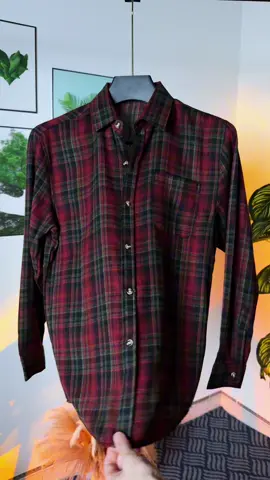 Áo Sơ Mi Flannel kẻ Caro #aosominam #aosomidaitay #aosomiflannel #reviewquanao #xuhuongtiktok 