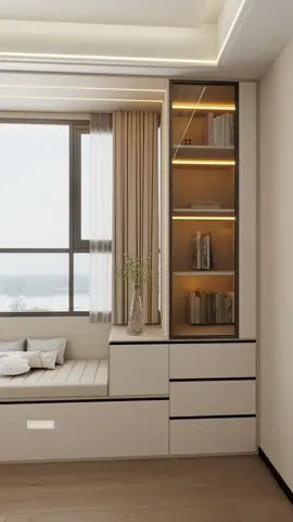 Trọn gói phòng ngủ đẹp kết hợp bàn trang điểm có góc ngồi thư giản và trang trí đồ siêu gọn gàng #noithatphongngu #decorphongngu #noithatbhcom 