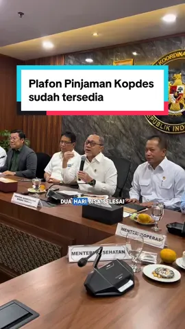 Saya sebagai ketua satgas nasional Koperasi Desa/Kelurahan Merah Putih (KDKMP) langsung mengajak Menteri Keuangan Purbaya Yudhi bersinergi.  Alhamdulillah melalui rakortas hari ini maka kami umumkan bahwa dana plafon pinjaman untuk KDKMP sudah tersedia di HIMBARA (himpunan bank milik negara), dan sudah dapat diajukan. #koperasimerahputih #prabowo #zulkiflihasan #purbayayudhi #bank
