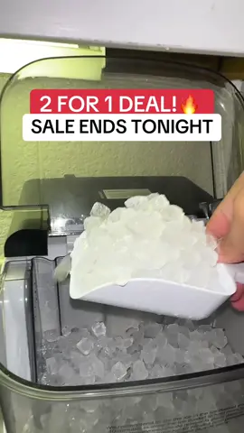 Euhomy Nugget Ice maker is well over half off with the extra coupons from tik tok! #Tiktokshopcreatorpicks #euhomy #icemaker #nuggetice #icemachine 