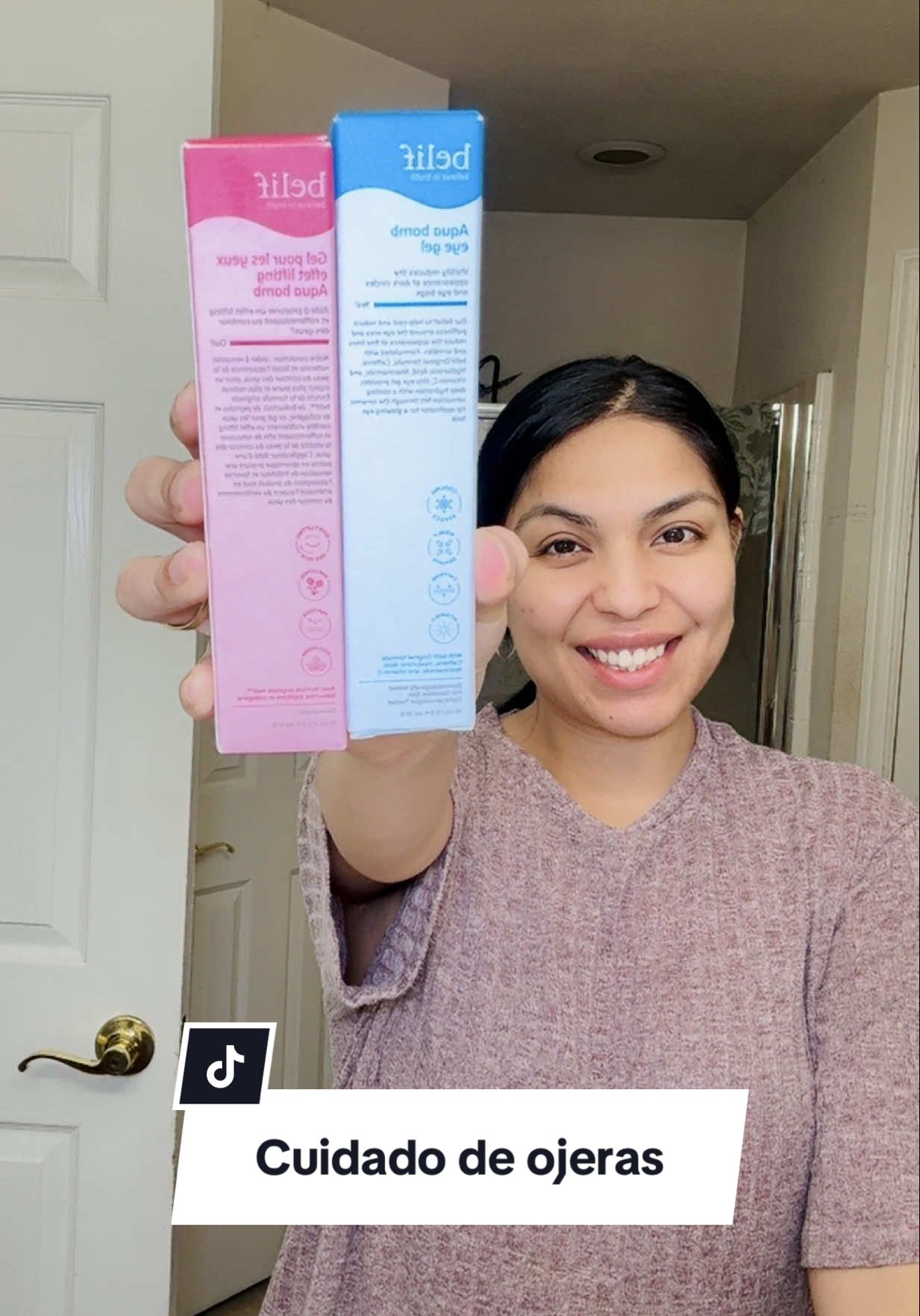 Cuida tus ojeras con este duo de @belif USA #cuidadodeojeras #tiktokshopcreatorpick 