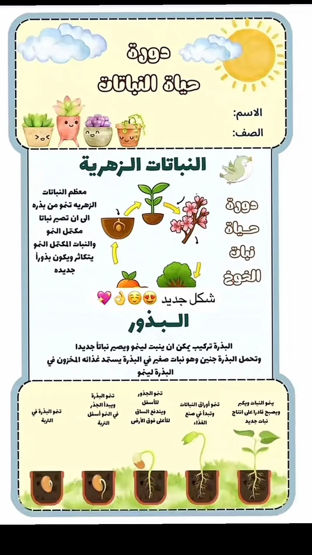 #مطويات #foryou #اكسبلور #مطوية_علوم_ثالث_ابتدائي #دعوات_الكترونيه 