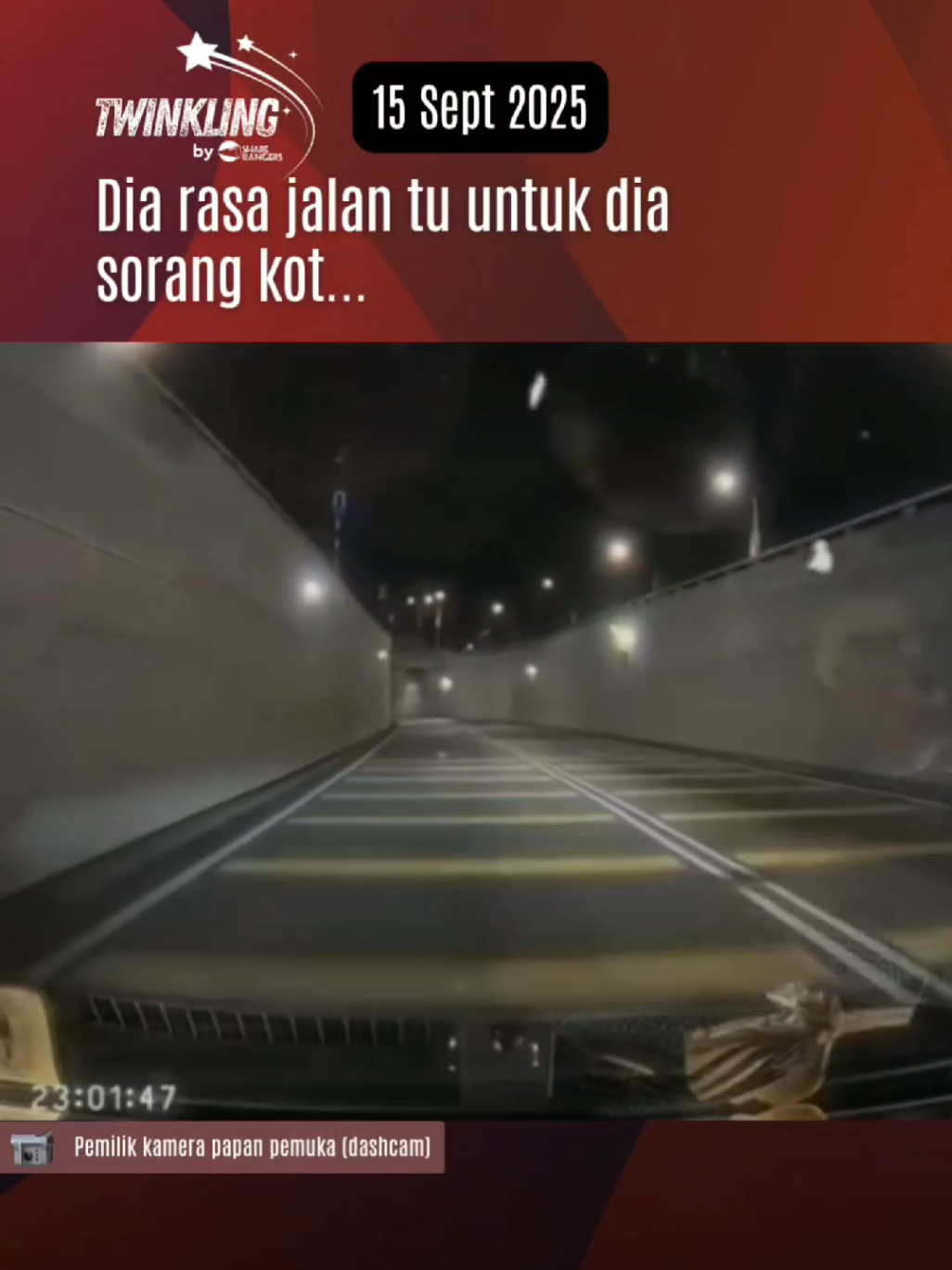 Tak perlu nak buat kat jalan rayalah.  🎥 Pemilik kamera papan pemuka (dashcam) #TwinklingbySR #beritaditiktok #newsattiktok #trendingnewsmalaysia 