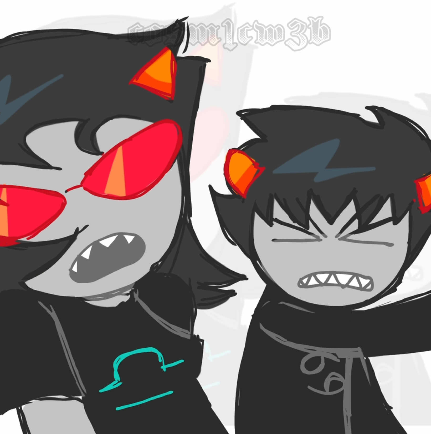 karkat you cant do that shes blind #terezipyrope #karkatvantas #homestuck #homestuckfanart #fyp @SUMI !! @⭑ ; oscar ! @rin @Ƙσɓε 