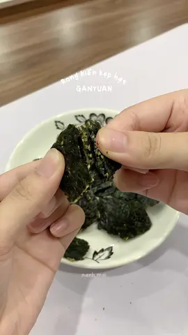 Rong biển kẹp hạt giòn #reviewtattantathah #unboxing #rongbienkephat #ganyuan #doanvat 