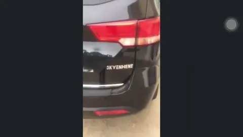 Throwback to when Osagyefuo bought a customized car from Kantanka as a show of support to the local automobile industry @KANTANKA TV @Peacefmonline @UTV Ghana @PeaceFm #Okyeman #ohum2025 #osagyefoamoatia #oseawuohene #okyehene 