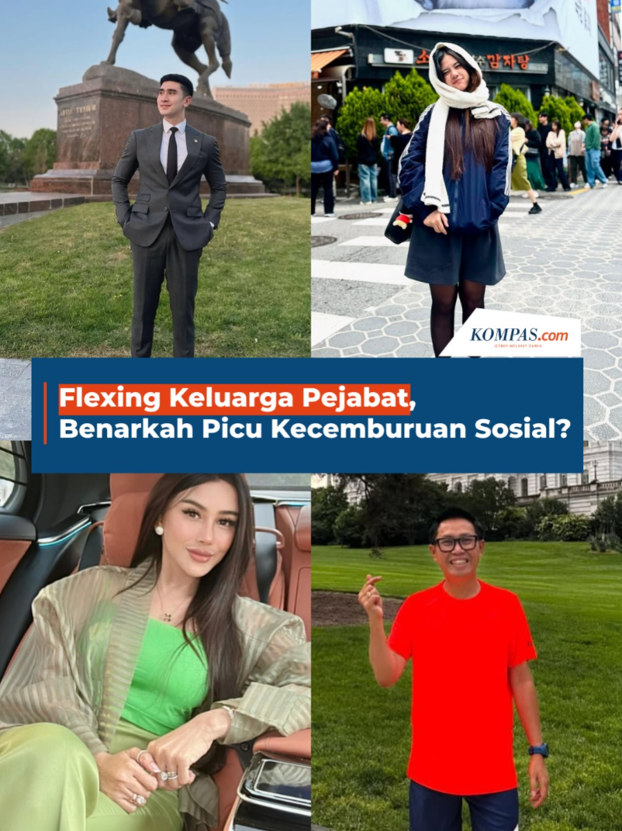 Keluarga pejabat publik dinilai tak lepas dari sorotan dan ikut terikat etika publik.  Pengamat mengingatkan gaya hidup hedon hingga flexing bisa memicu kecemburuan sosial.  Kritik warganet pun sah, asal disampaikan dengan etika dan tidak menyerang anak di bawah umur. Penulis: Rheandita Vella Aresta, Irawan Sapto Adhi Kreatif: Nabilla Mutiara Produser: Elizabeth Ayudya Ratna Rininta + #Pejabat #Flexing #Peristiwa ##Voice