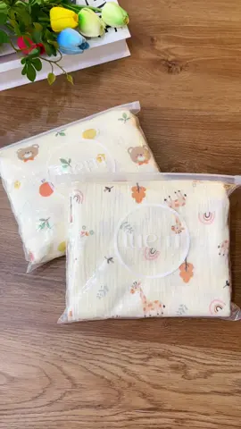 Khăn tắm Xô 4 lớp musulin mềm xịn lắm các mom ạ #khantamiuem #khantamchobe #mevabe #xuhuong 