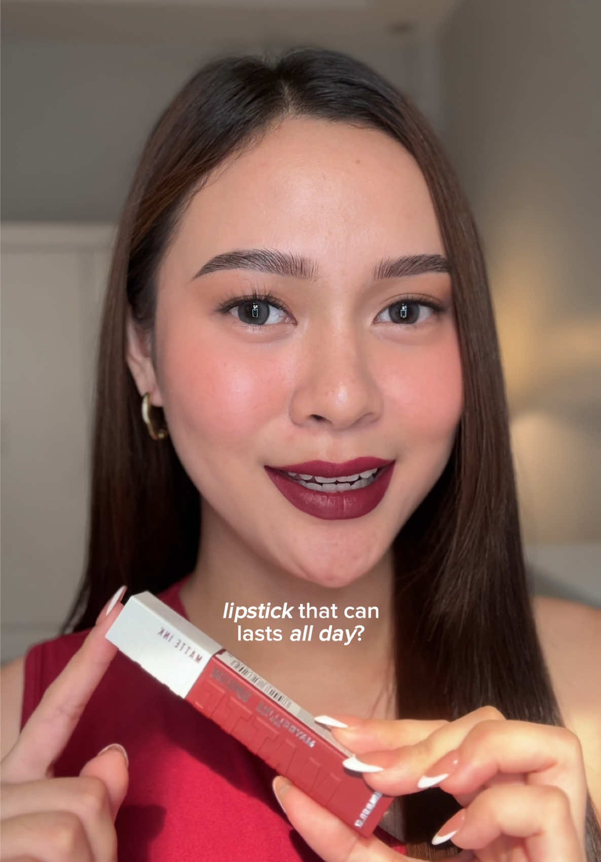 ✨ NEW LOOK, same 16HR power @Maybelline New York PH 💄 Transferproof. Waterproof. Budgeproof. #OnlyMatteInkCanDoIt #SuperStayMatteInk #MaybellinePH