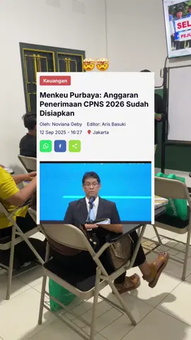 Info setiba-tiba ini masa nggak mau persiapan dari sekarang??? Kalau tiba-tiba tes CPNS besok juga UDAH SIAP kalau udah persiapan dini mah 🤩🤙🏻  Yuuk ikutan kelas persiapan SKD CPNS BERGARANSI dari Brofesional! 📅 Mulai 20 Oktober 2025 ⏰ 18.30 - 20.30 📍 Brofesional by Bimbel YEC  BUAT YANG DILUAR JOGJA TENANG AJAAA kita juga ada KELAS ONLINENYA! 🤩🔥 #cpns2026 #cpns #tescpns #skdcpns #skd2026 