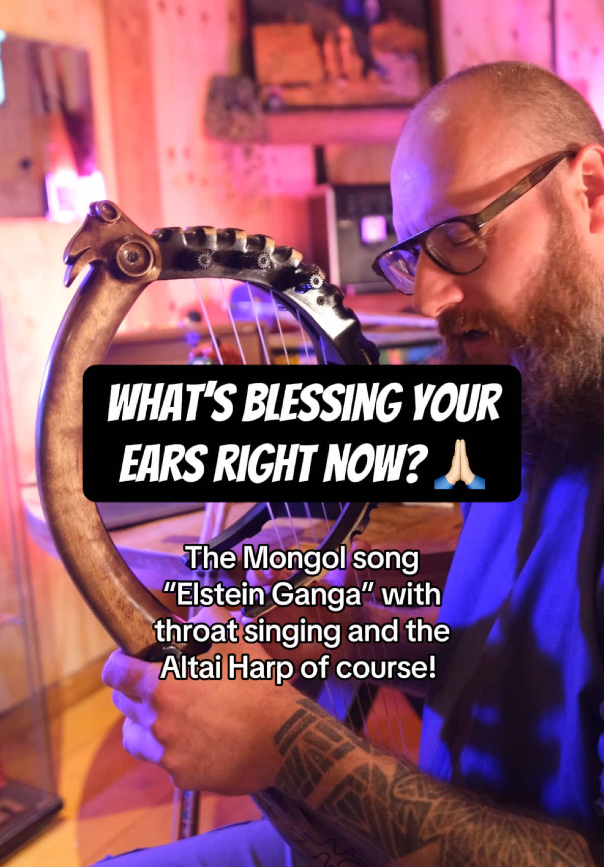 People have been loving this song to use in memes.. but what is this song? This is the Darkhad Mongol folk song “Elstein Ganga”. I use throat singing techniques to sing it, and accompany myself on the Altai Harp.  #mongolian #throatsinging #altaiharp #fyp #meme  