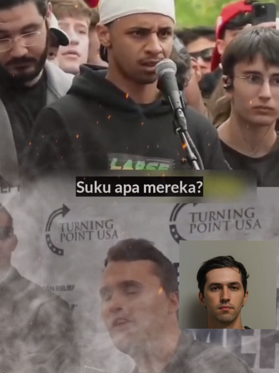 Charlie Kirk pernah membuat kontropersi dengan mengatakan bahwa palestina itu tidak pernah ada. #Charliekirk #Palestina #USA #Muslim #Sniper #beritaviral 