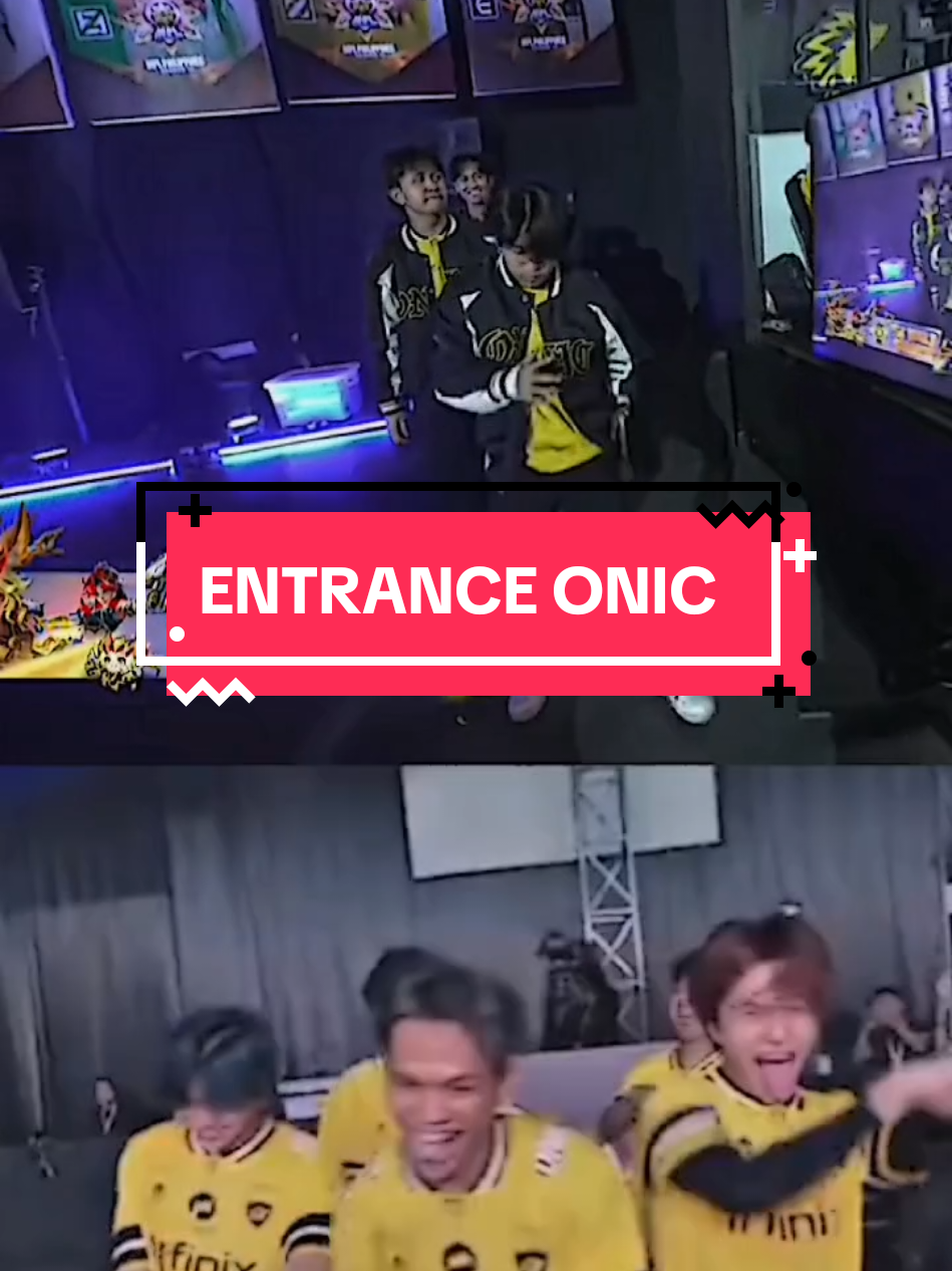ENTRANCE ONIC TIME💛 #onicesport #CapCut #NEXTJagoanMabar #MLBBNEXT2025 #MLBB 