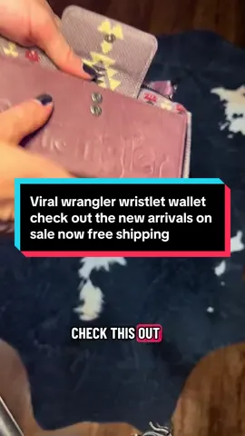 #tiktokshopfindsfyp #giftideas #tiktokshopcreatorpick #wrangler #wallets @Rustic Charm Bootic 
