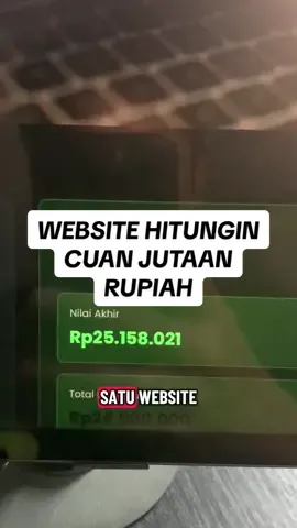 Website buat bantu hitung cuan investasi, menurut kamu website ini gimana? Mantap kan? #websitehitunginvestasi #websiteinvestment #investasi #websitebermanfaat 