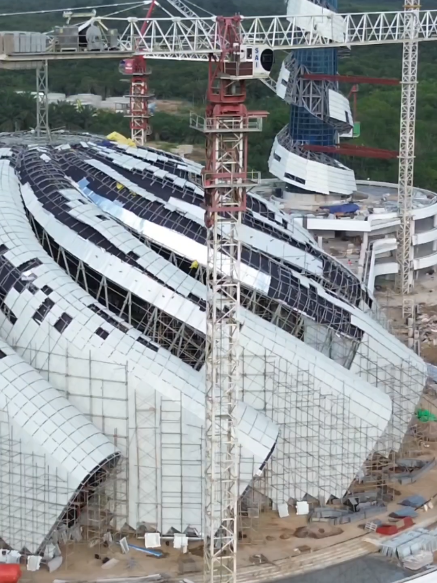 Seperti ini progres pembangunan Masjid Negara di IKN. #ikn #masjidnegaraikn #ibukotanusantara 