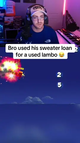 Bro used his sweater loan for a used lambo 😭 #fyp #streaming #streamer 