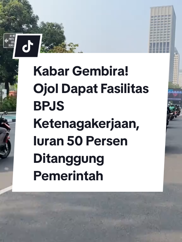 Pemerintah memberikan kabar menggembirakan bagi para pengemudi ojek online (ojol). Mulai akhir tahun ini, para pekerja lepas di sektor transportasi online akan mendapatkan fasilitas BPJS Ketenagakerjaan dengan perlindungan lengkap, mulai dari jaminan kecelakaan kerja, kehilangan pekerjaan, hingga jaminan kematian. Menteri Koordinator Perekonomian Airlangga Hartarto menegaskan, kebijakan ini merupakan bagian dari upaya pemerintah memperluas jaminan sosial bagi pekerja non-formal. 