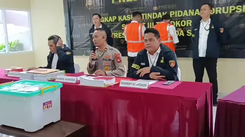 Direktorat Polda Sumsel Amankan Dua Pelaku Dugaan Tindak Pidana Korupsi