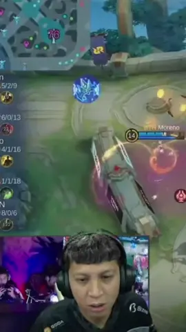 RRQ vs BTR Rins poloss😳 #mlbbcreatorcamp #mplindonesia #rrq #btr #mobilelegends 
