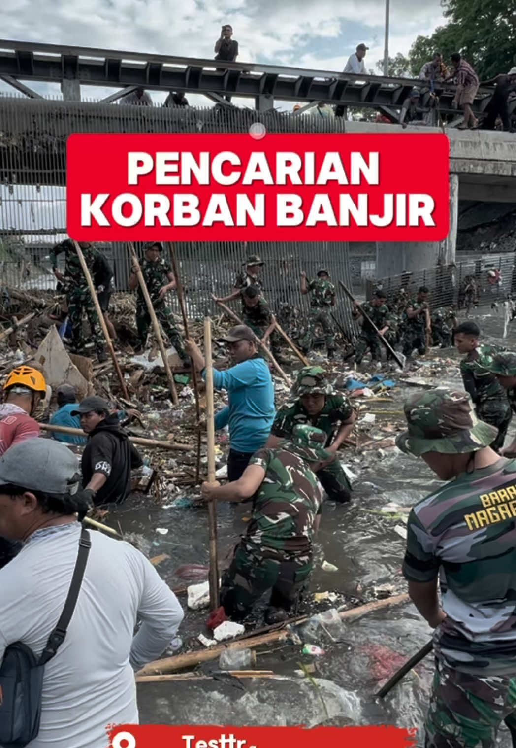 Upaya Pencarian Korban Banjir!!! Pemerintah Kota Denpasar bersama unsur terkait terus berupaya maksimal dalam pencarian korban banjir. Kegiatan ini dilakukan Walikota Denpasar, IGN Jaya Negara bersama Danrem 163 Wira Satya, Dandim 1611/Badung, Pasgap PUPR Kota Denpasar, serta berbagai pihak lainnya yang terlibat. Dengan sinergi dan kerja sama semua pihak, diharapkan proses pencarian berjalan lancar dan korban segera ditemukan. 🙏 💙 Denpasar pulih, Denpasar bangkit kembali! Cc: @joyful.denpasar  #DenpasarViral #DenpasarPulih #BaliBangkit #TanggapDarurat #GotongRoyong