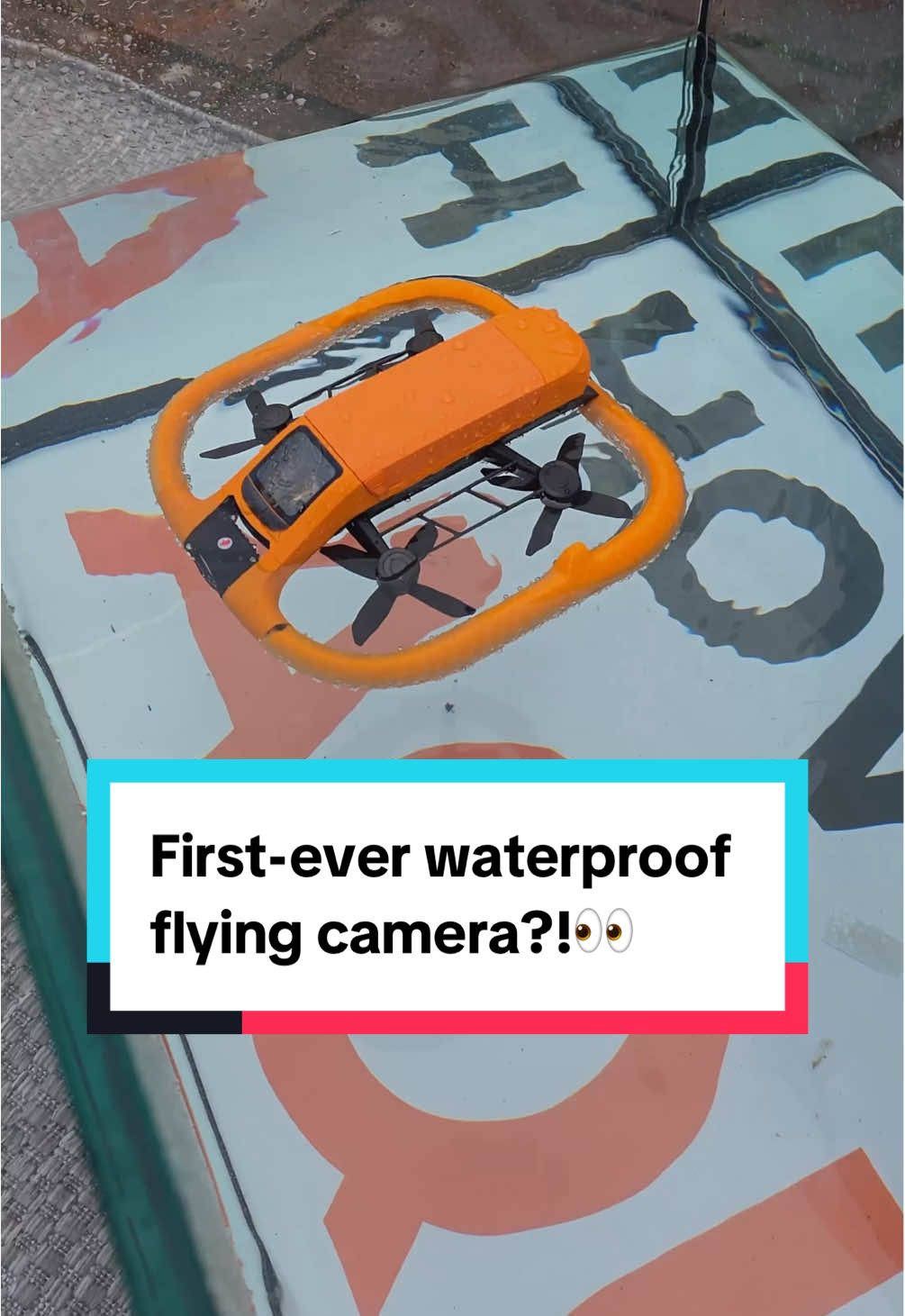 HoverAir Aqua is the world’s first waterproof, self-flying camera/drone - and it’s a game-changer! #drone #camera #techtok #ifa2025 