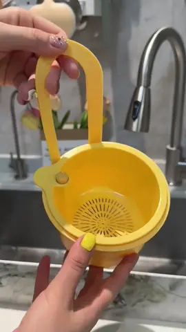 #tiktok #foryou #reels #goodthings #厨房好物  #水槽沥水篮 This sink strainer basket is very convenient to use .Highly recommend it to everyone.