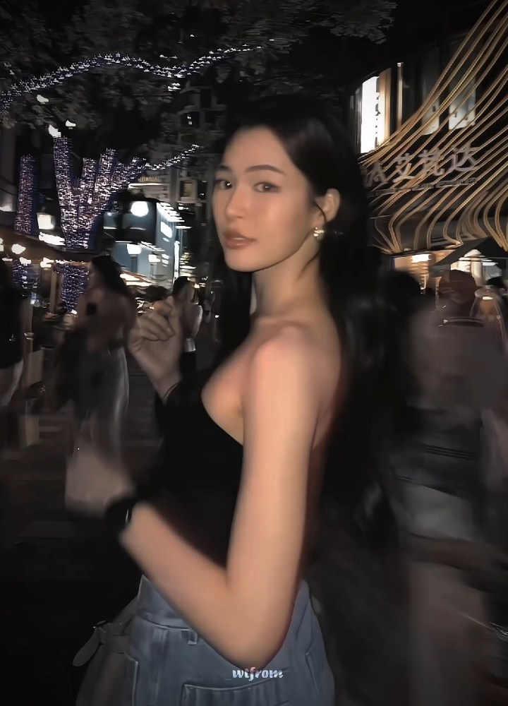 when in Shanghai 🖤✨ #linglingkwong #lingling #edit  #fyp #foryoupage 