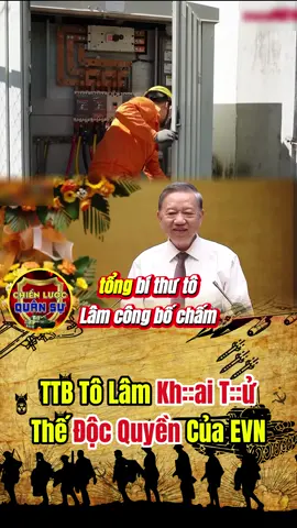 Kh::ai T::ử Thế Độc Quyền Của EVN || #ilovetiktok #tintuc #LearnOnTikTok #xuhuong #chienluocquansu 