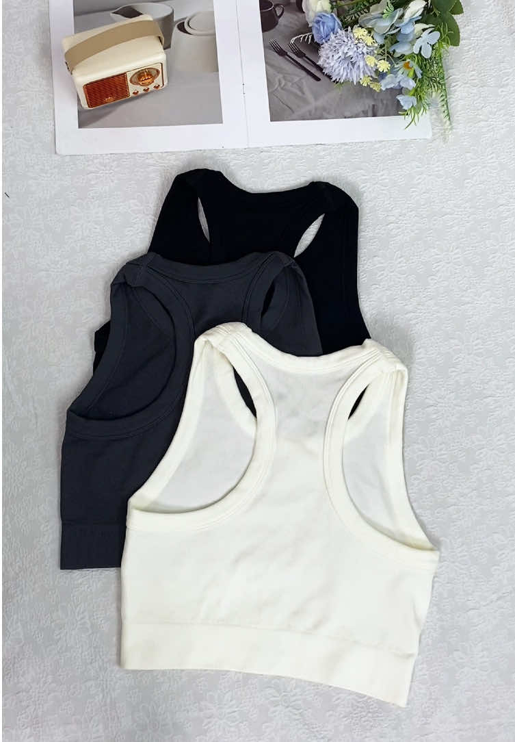 Solid cut, breathable comfort — workout without limits!💨#SportsBra #Activewear #WorkoutGear #YogaWear #FitnessOutfit #TrainingBra #BreathableTop #GymWear #AthleisureStyle #TikTokFashion #SummerWorkout #TikTokShopSummerTurnUp #tiktokshopbacktoschool