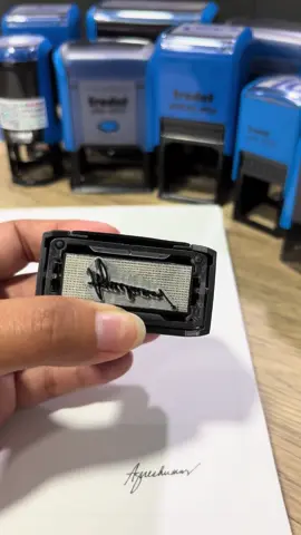 PP Stamp #ตรายาง #ตราปั้ม #ตรายางหมึกในตัว #ตรายางชื่อ #ตรายางลายเซ็น 