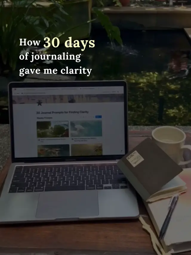 30 days of journaling didn’t give me perfect pages — it gave me clarity. I learned that self-compassion takes practice, a safe space makes all the difference, and prompts can unlock thoughts you didn’t know were there. Consistency matters more than aesthetics, and clarity comes slowly, but it comes. Free 30 days of prompts in our bio. #journaling #journalprompts 