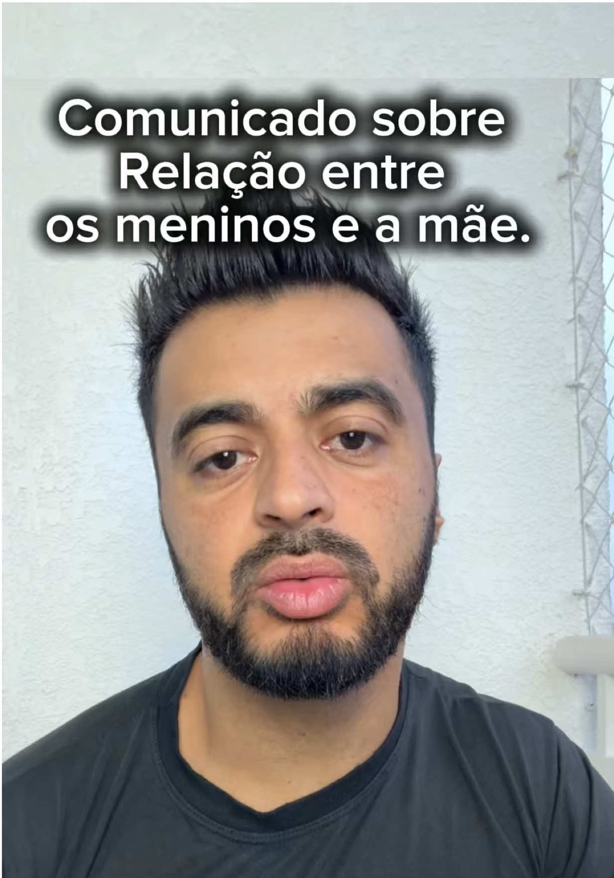 Rotina de pai solteiro Comunicado referente a relação da mãe dos meninos com eles. . . . #rotina #paisolo #paisolteiro #História #crescernotiktok  