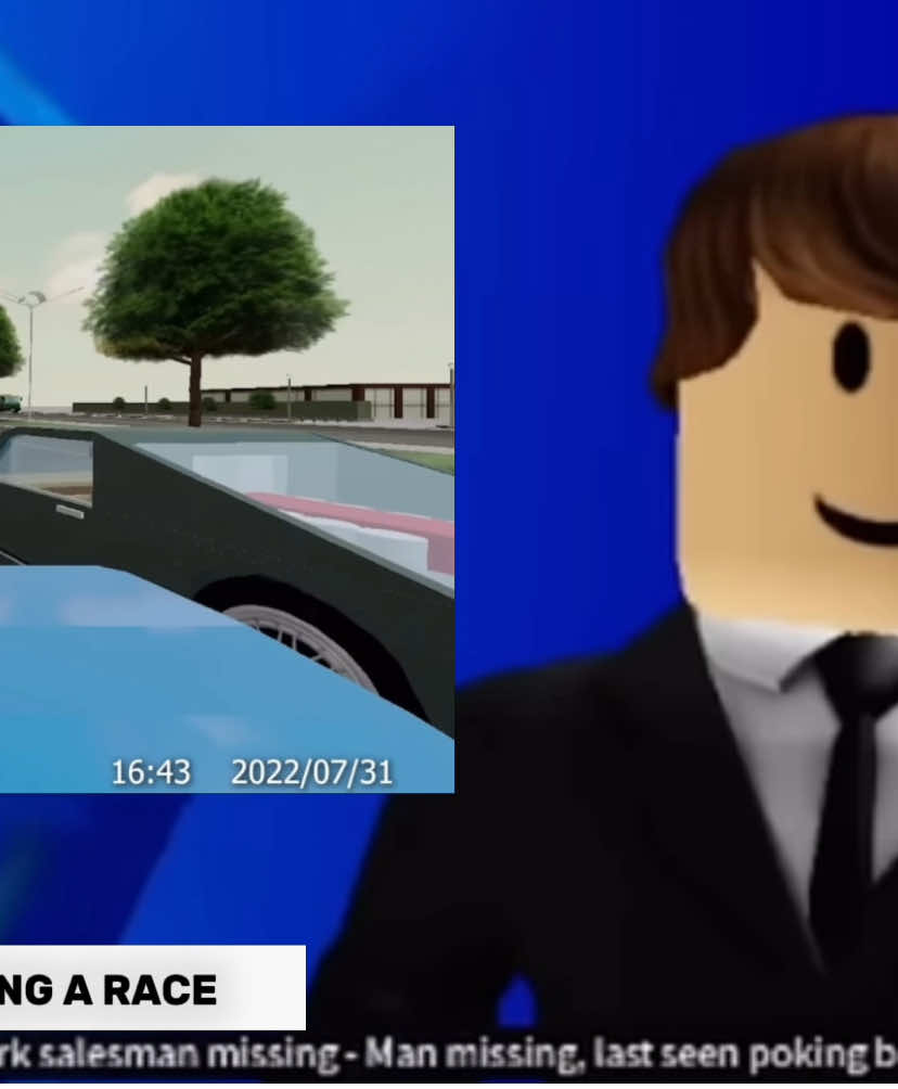 BreakNews: Supercar Loses Control During Roblox Race. Two cars were racing side by side when the sports car on the right suddenly lost control.  Both vehicles drifted dangerously close to a restaurant before slamming into an unsuspecting passing car.  #Robloxnews #robloxnewsreporter #robloxtragedy 