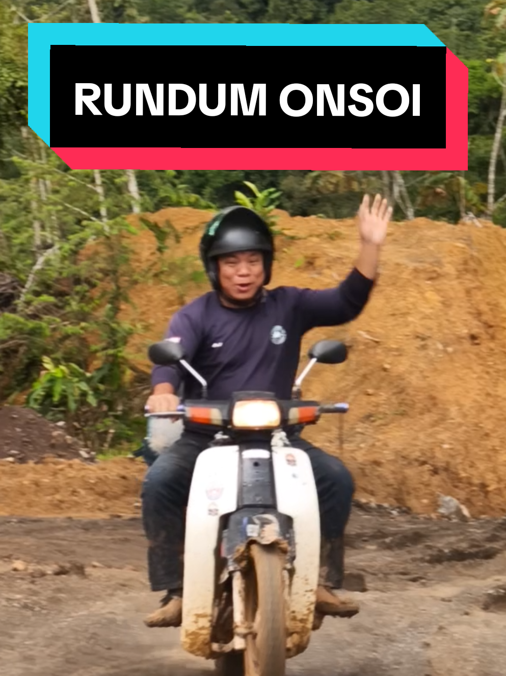 Rider kentalan..Road to Rundum Tenom..Ride Camp